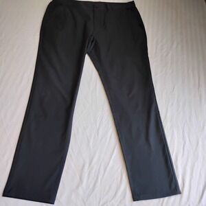 Jack Archer Pants 36x32 Space Black Performance Stretch Outdoor Zip Pockets Golf